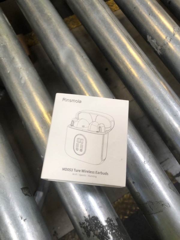 Photo 1 of Wireless Earbuds Bluetooth 5.3 Earbuds Hi-Fi Stereo, 2024 Ear Buds with 4 ENC Mics, 3g Mini Bluetooth Headphones in Ear, 30H USB-C LED Charging Case, IP7 Waterproof Wireless Earphones for Android iOS