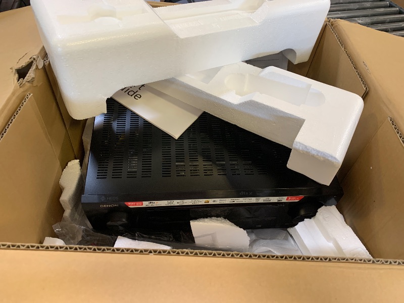 Photo 1 of Denon AVR-X1800H
7.2-channel home theater receiver with Dolby Atmos®, Bluetooth®, Apple AirPlay® 2, and Amazon Alexa compatibility