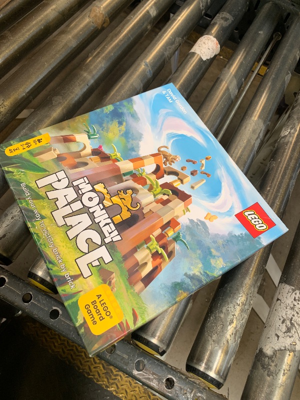 Photo 1 of Monkey Palace: A Lego Board Game - Build Your Way to Victory Brick by Brick! Fun Family Brick-Building Game for Kids & Adults, Ages 10+, 2-4 Players, 45 Minute Playtime, Made by Bezzerwizzer