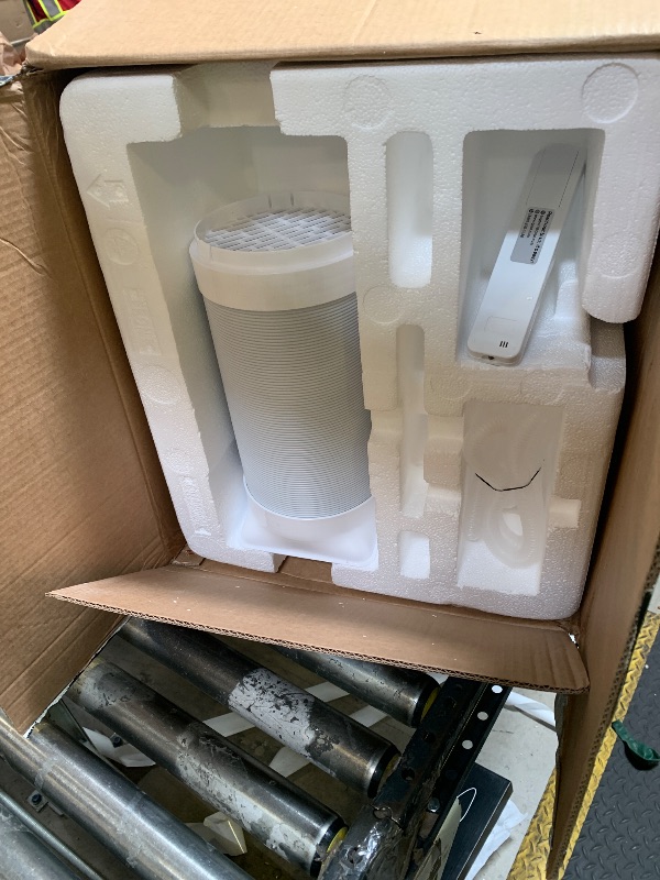 Photo 1 of Dreo Portable Air Conditioners, 12,000 BTU AC Unit for Bedroom with Drainage-free Cooling, 46dB Quiet, APP/Voice/Remote, 24h Timer with Fan & Dehumidifier, Smart Standing AC for Room Indoors, AC515S