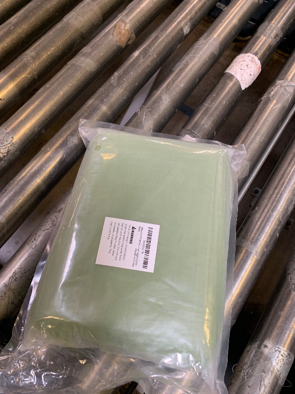 Photo 1 of 100pcs Fruit Protection Bags 8x12 inch, Green Netting Cover Bags Drawstring Mesh Fruit Protectors Pest Barrier for Grapes Mango Trees Veggies Garden