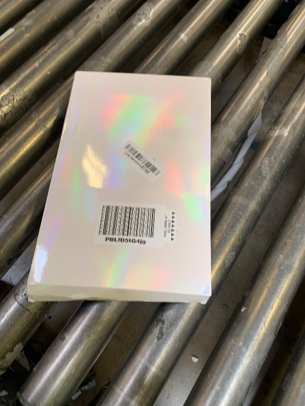 Photo 1 of SZDYM strong portable ipad style standable large empty magnetic organizer palette, big white holographic cardboard magnetic palette, holding 60pcs 26mm round or square pans.