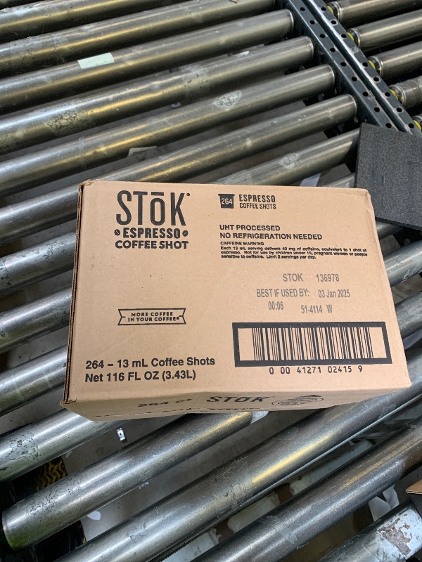 Photo 1 of SToK Cold Brew Espresso Coffee Shots, Unsweetened, 0.43 Fl Oz (Pack of 264)