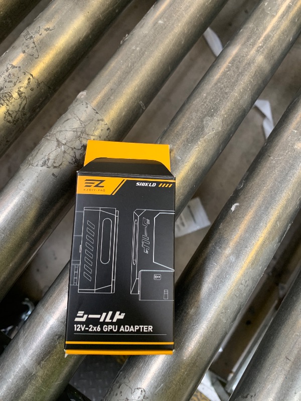 Photo 1 of EZDIY-FAB PCIe 5.1 Adapter - 600W 12+4pin,16pin 12VHPWR GPU Power Connector,12V-2x6 GPU Adapter,90 Degree Right Angle - Compatible with RTX 3090Ti, 4070Ti, 4080, 4090 GPU - RVS Type, White, 1 Pack