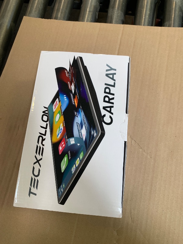 Photo 1 of TECXERLLON 9'' HD Portable Carplay Screen for Car with 4K Dash Cam & 1080P Backup Camera DVR, Car Audio Receivers with Carplay & Android Auto Touch Screen, GPS Navigation, Mirror Link, Voice Control