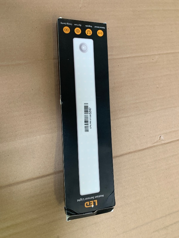 Photo 1 of Under Cabinet Lighting, 3 Color Temperatures Motion Sensor Light Indoor, USB Rechargeable Battery Operated Closet Lights, Wireless Dimmable LED Cabinet Lights, Under Counter Light for Kitchen (2 Pack)