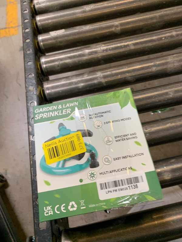 Photo 1 of Sprinklers for Yard, Water Sprinkler for Lawn, 360 Degree Rotating Lawn Sprinkler for Yard Large Area, Yard Sprinklers for Kids, Pets Playing