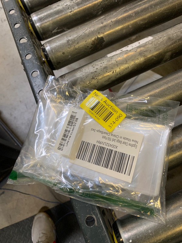 Photo 1 of Egofine Self Sealing Cellophane Bags 100 PCS Clear Resealable Sleeves Bags for 3x5 Photo Mats (Bag Size: 3.15x5.12 inches for 3x5 Mats)