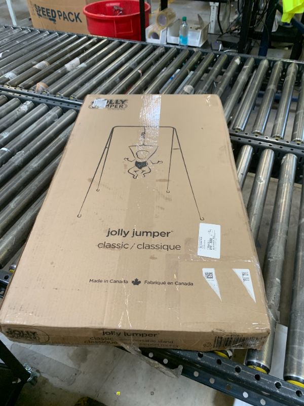 Photo 1 of Jolly Jumper *Classic* (Black) - Trusted by Parents, Loved by Babies for Over 75 Years. The Original Baby Exerciser and Your Alternative to Activity Centers and Baby Bouncers.