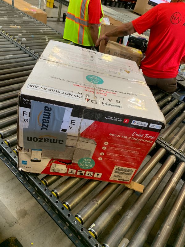 Photo 1 of Frigidaire GHWQ103WC1 Inverter Quiet Temp Room Air Conditioner, 10,000 BTU with Wi-Fi Connected, Works with Alexa, Energy Star Certified, Easy-to-Clean Washable Filter, in White
