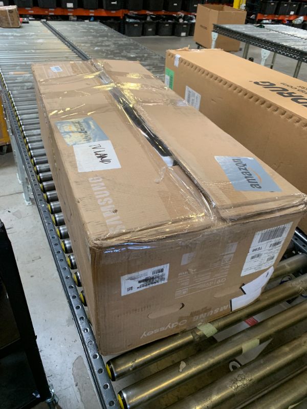 Photo 1 of SAMSUNG 49” Odyssey G9 Gaming Monitor, 1000R Curved Screen, QLED, Dual QHD Display, 240Hz, NVIDIA G-SYNC and FreeSync Premium Pro, LC49G95TSSNXZA, Black