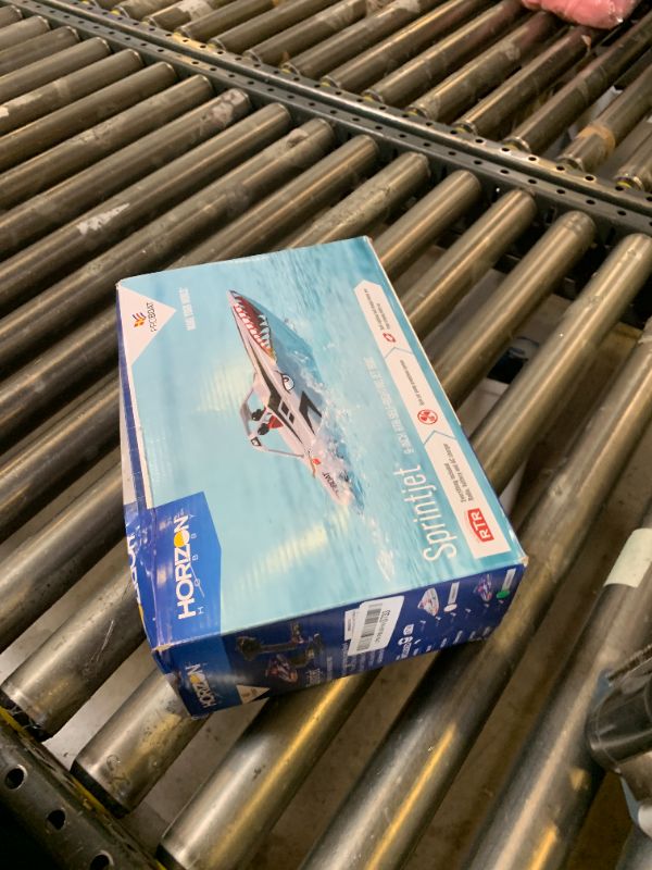 Photo 1 of Pro Boat Sprintjet 9" Self-Righting Deep-V Jet Boat Brushed RTR Ready to Run Blue PRB08045T2