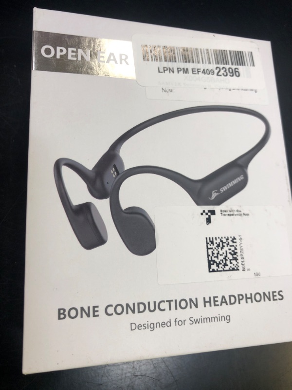 Photo 1 of SAMVEK Swimming Headphones IP68 Waterproof, Bone Conduction Headphones MP3 Player Built-in 32G Memory, Bluetooth 5.4 Wireless Headset, Open Earphones Sports Suitable for Running, Cycling, Exercise