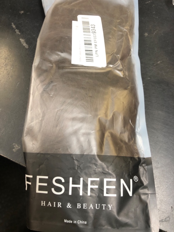 Photo 1 of FESHFEN Ponytail Extensions, Drawstring Ponytails Hair Extension Long Curly Wavy Hair Piece Synthetic Brown Pony Tail Hairpieces for Women, Medium Brown 18 inch