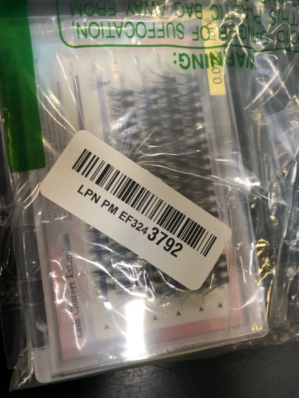Photo 1 of MAEXUS Lash Clusters, Individual Lashes 120 Clusters Natural Look Cluster Lash DIY Eyelash Extension at Home (M20D -0.07D, 8-16mm MIX)