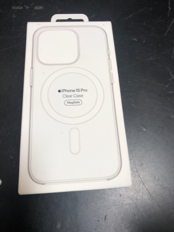 Photo 1 of Apple iPhone 15 Pro Clear Case with MagSafe