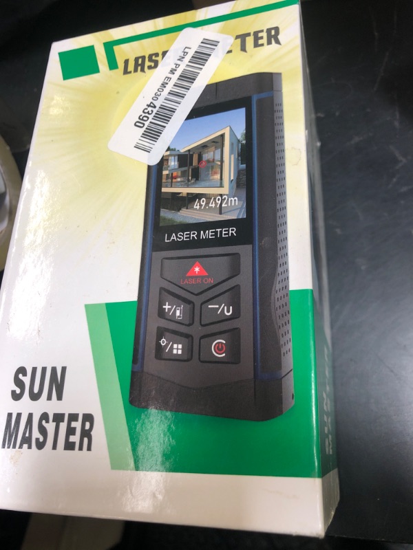 Photo 1 of S.Fine 650ft Laser Measuring Tool with Camera, Ultra-Long Range Laser Meters with Tripd for Industrial Surveying, Land Mapping, Large-Scale Infrastructure Projects, Area, Volume & Distance Calculation