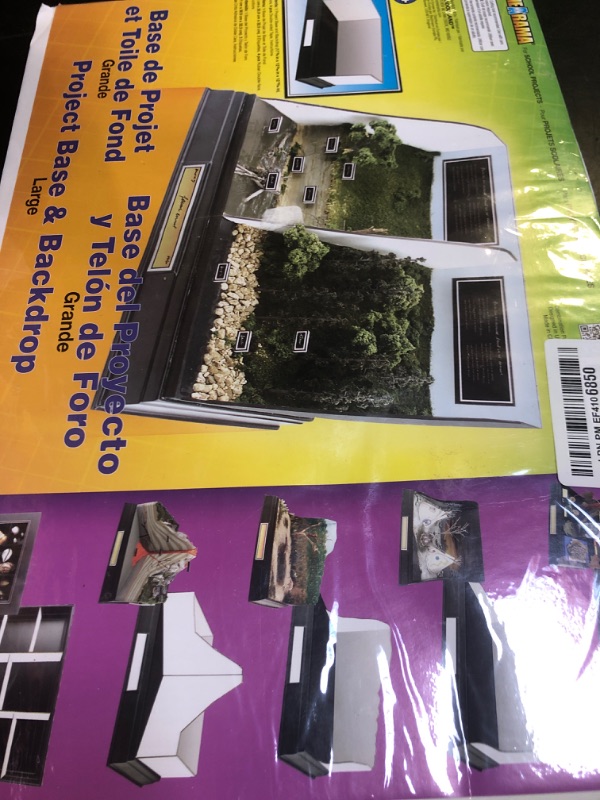 Photo 1 of Woodland Scenics Scene-A-Rama SP4165 Large Project Base & Backdrop, Multicolor