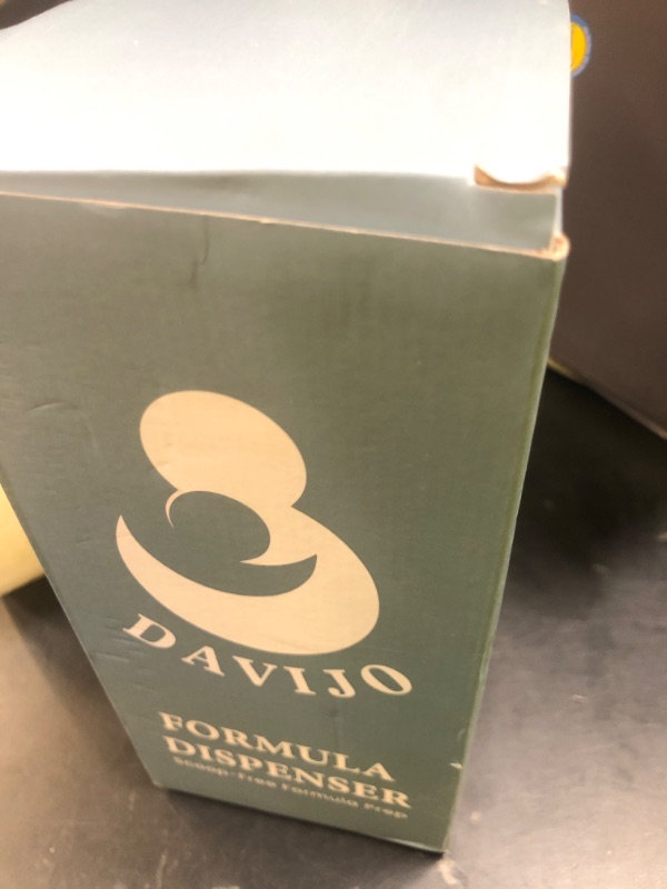 Photo 1 of Davijo Formula Dispenser - Replaces Hand Scooping - Fill The Desired Formula Portion with a Few clicks - Baby Formula Container - 10ounces Baby Milk Powder Storage - for Home & Travel