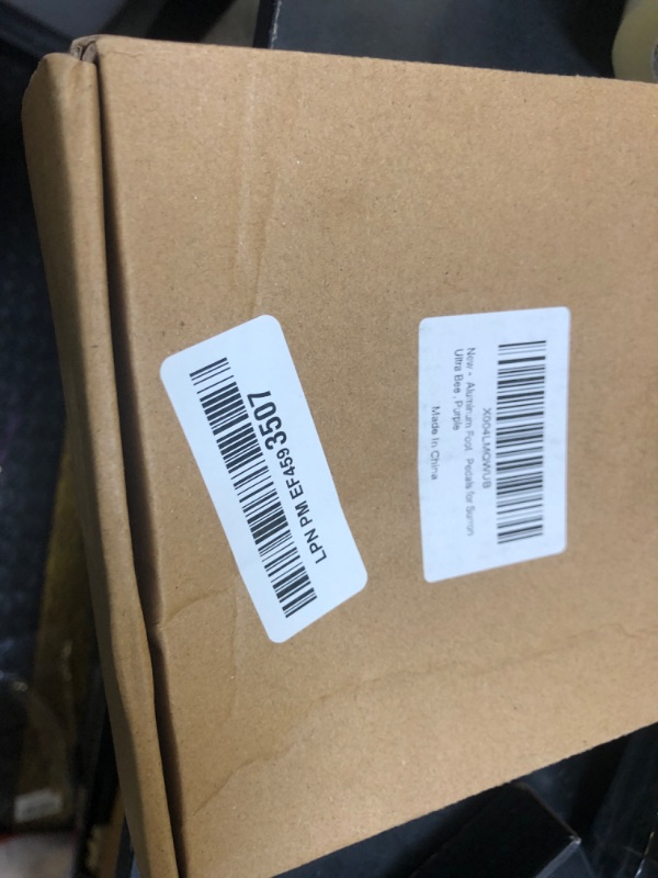 Photo 1 of Motorcycle Foot Pegs Dirt Bike Foot Pegs Pedals for Surron Ultra Bee, Surron Accessories Foot Pedals, 7075 Aluminum, Purple