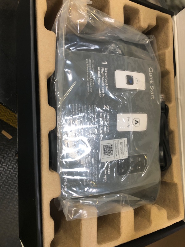 Photo 1 of NETGEAR Nighthawk 6-Stream Dual-Band WiFi 6 Router (RAX54S) – Security Features, AX5400 Wireless Speed, Up to 5.4 Gbps, Covers up to 2,500 sq. ft., 25 Devices - 1-Year Armor Subscription Included