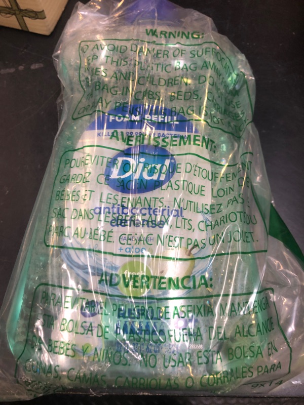 Photo 1 of Dial Antibacterial Foaming Hand Soap Refill, Fresh Pear, 52 fl oz