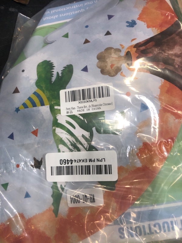 Photo 1 of WERNNSAI Party Hats, 12 Pcs Watercolor Dinosaur Costume Headwear - Dino Birthday Party Supplies for Children, Kids Baby Shower Birthday Party Decorations