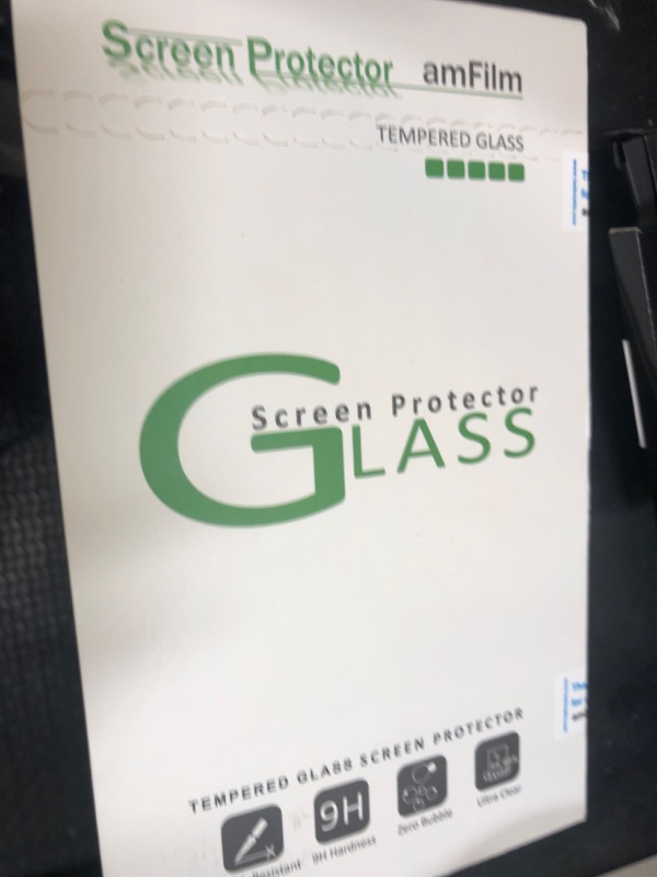 Photo 1 of amFilm Tempered Glass Screen Protector Compatible with Nintendo Switch 2 7.9" 2025 Alignment Installation Frame Transparent HD Clear Case Accessories Anti-Scratch (3-Pack) (SWTCH2-7.9")
