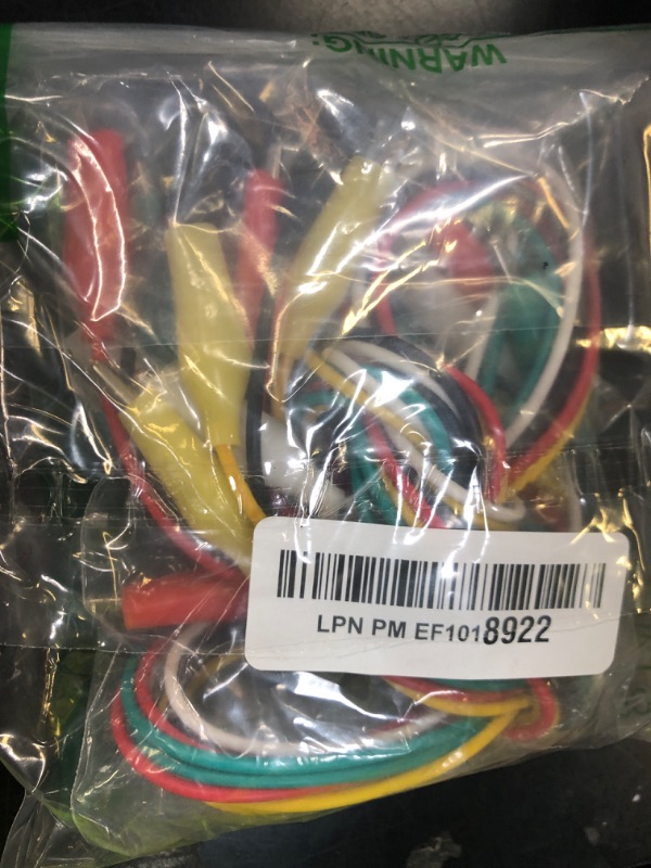 Photo 1 of Alligator Clips Electrical, 20PCS Preminum Test Leads with Crocodile Clips, 5 Colors Jumper Wires Kit with Testing Probes for Electrical Testing with Dual Ended Insulators for Circuit Connection