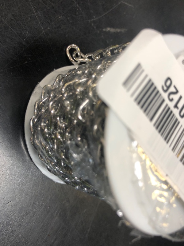 Photo 1 of Jishi 16ft Aluminium Curb Chain Roll, Thick Twisted Chain Links, Silver Plated Metal Craft Chain Curb Link Chain Spool for Jewelry Making Necklace Bracelet DIY Crafts, Jewelry Making Findings Supplies