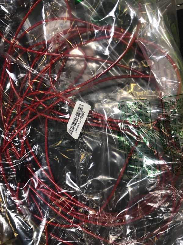 Photo 1 of Petest 40ft Tie-Out Cable with Crimp Cover for Heavy Dogs Up to 125 Pounds