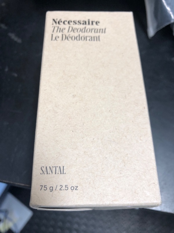Photo 1 of Nécessaire The Deodorant Santal | Aluminum Free Deodorant For Women & Men. Extra Strength Treatment with Mandelic Acid. Free of Baking Soda, Ozokerite & Silicones (75 g/2.5 oz)