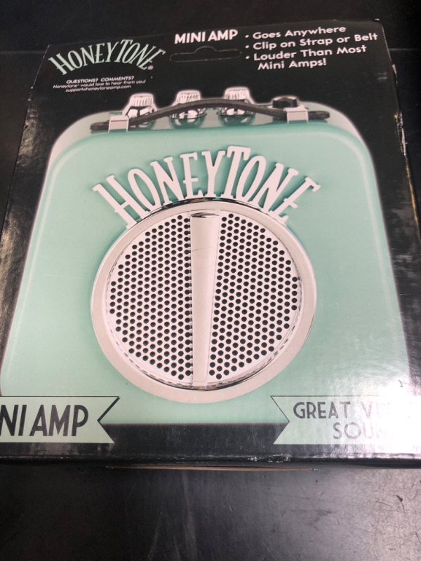 Photo 1 of Danelectro Electric Guitar Mini Amplifier, Aqua (N10A)