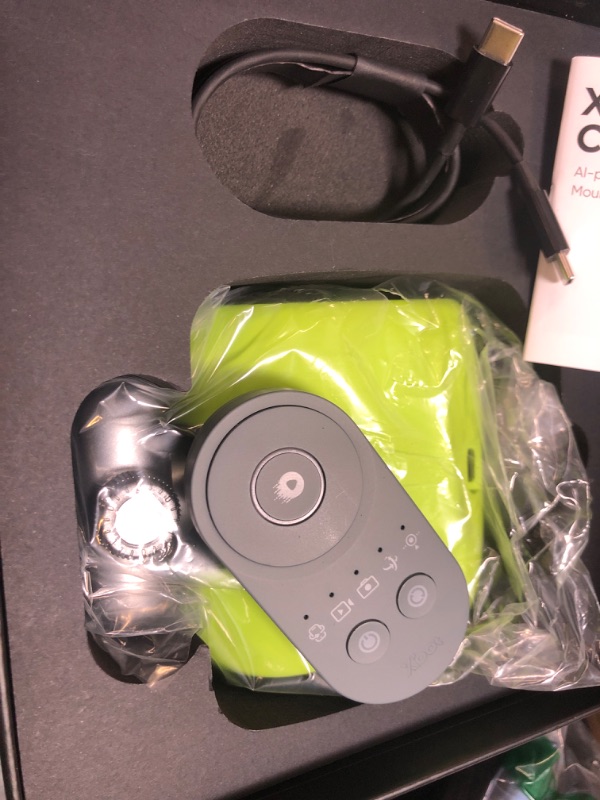 Photo 1 of XbotGo Chameleon AI Auto Sports Action Camera - 4K 60FPS Soccer Camera and Basketball Tracking Camera for Team Sports, Live Streaming, No Subscription, Works with iOS & Android (Lemon Green)