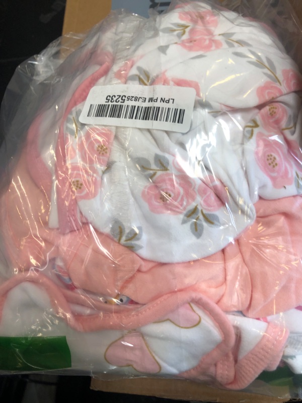 Photo 1 of Ramede 6 Pack Baby Swaddle Blanket with Hats Sleep Swaddle for 0-3 Months Newborn Sacks Soft Cotton Wearable for Boy Girl (Rainbow)