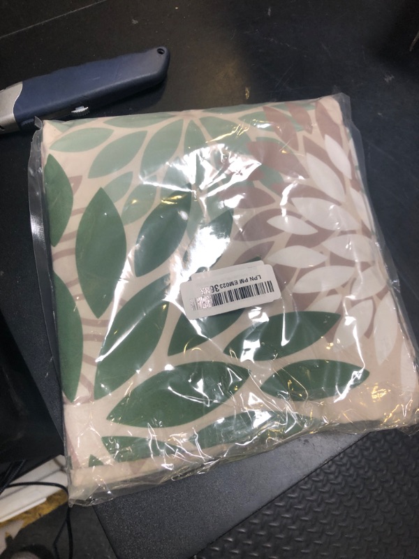 Photo 1 of DFXSZ Army Green Pillow Covers 18x18 Inch Set of 2 Flower White Gray Elegant Colored Throw Pillows Outdoor Waterproof Decor for Patio Funiture Garden Living Room Sofa Polyester Pillow Covers 002G18