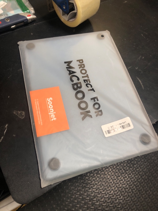 Photo 1 of Soonjet Compatible for MacBook Air 15 inch Case M4 M3 M2 2025 2024 2023 [100% Match Official Color] [Ultra Thin Armor] Protective Hard Shell Matte Cover for Laptop A3241 A3114 A2941 - Midnight Clear
