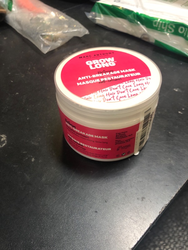 Photo 1 of Marc Anthony Grow Long Hair Anti-Breakage Mask, 10.4 OZ
