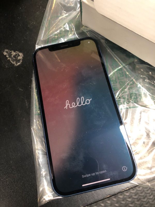 Photo 1 of Apple iPhone 12, 64GB, Blue - Unlocked (Renewed Premium)