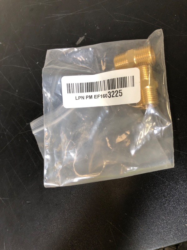 Photo 1 of BathAce Solid Brass Hex Nipples, Thread-Good Airtightness, Heavy Brass Pipe Adapter Fittings, Equal Connectors (3/8 NPT x 3/8 NPT Male, 2)