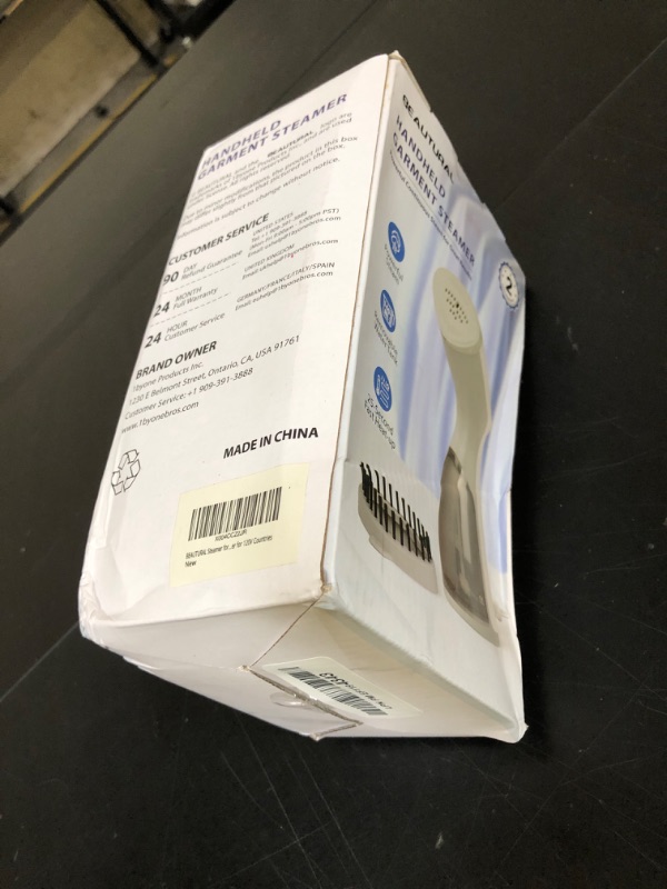 Photo 1 of BEAUTURAL Steamer for Clothes, Travel Handheld Clothing Steamer for Garments, 25-Second Fast Heat-up