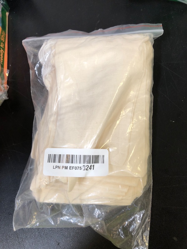 Photo 1 of Tatuo 50 Pieces 4 x 6 Inches Muslin Cotton Drawstring Bags Canvas Linen Sachet Bag Reusable Empty Gift Pouch for Party Home Supplies