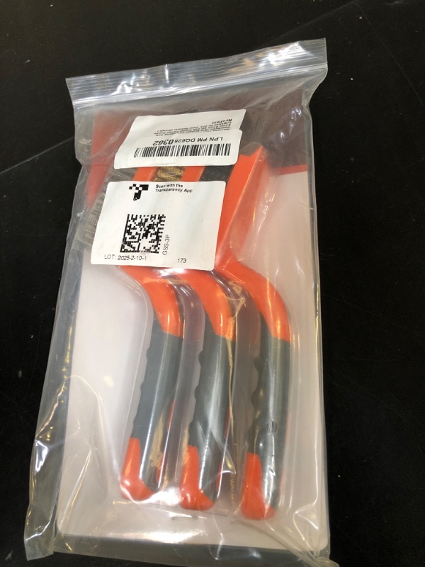 Photo 1 of MAXMAN Wire Brush 3Pcs Brass/Stainless Steel/Nylon Wire Brushes for Cleaning Rust Bristle Brush Set with Rubber Curved Handle Grip Used for Dirt, Paint Remover (Orange+ Gray)