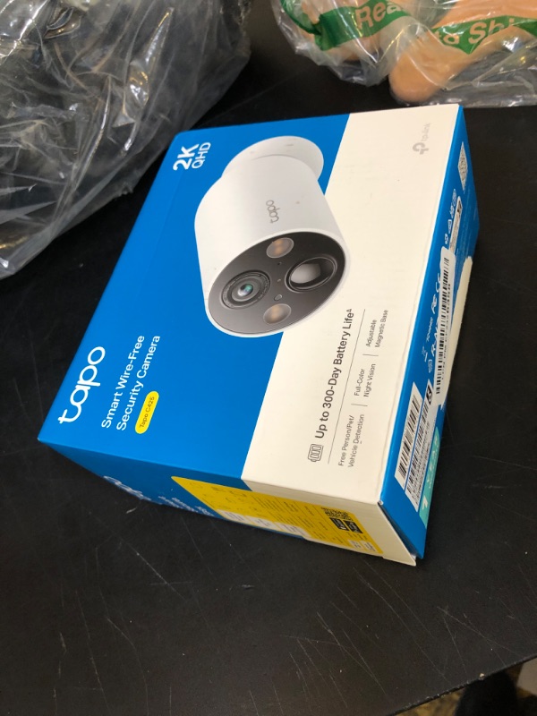 Photo 1 of TP-Link ???? MagCam, 2024 PCMag Editors’ Choice & Wirecutter Recommended Outdoor Security Camera, 2K, Battery, Magnetic Mount Wireless Camera, 150° FOV, SD/Cloud Storage, Person/Vehicle Detection