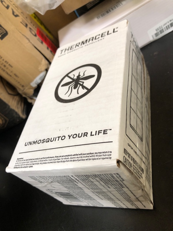 Photo 1 of Thermacell Mosquito Repellent E-Series Rechargeable Repeller; Patio Shield 20’ Mosquito Protection Zone; Includes 36-Hr Repellent Refill; No Flame or Scent; Bug Spray and Bug Zapper Alternative