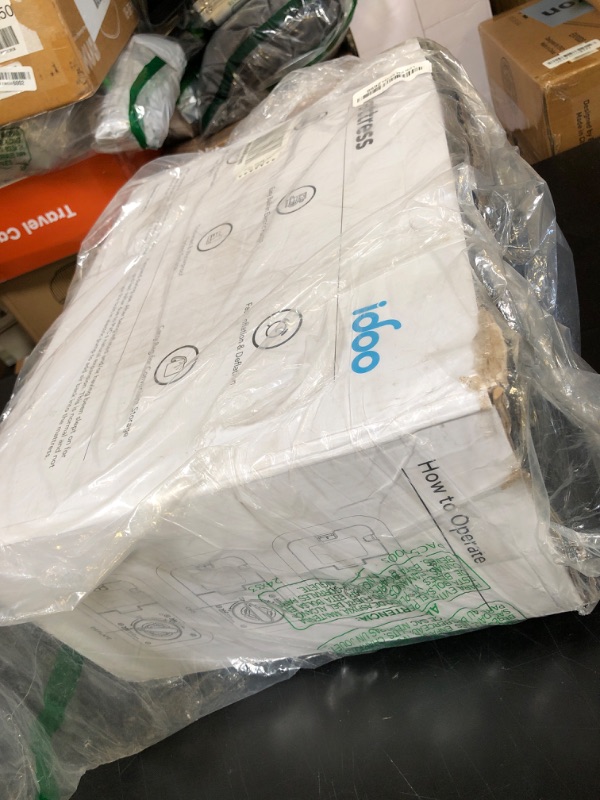 Photo 1 of iDOO Queen Air Mattress with Built in Pump, 18 Raised Comfort Blow up Mattress, Upgraded Four Chamber Airbed, Inflatable Mattress for Guests and Home, colchon inflable, Air Bed, 650 lbs Max