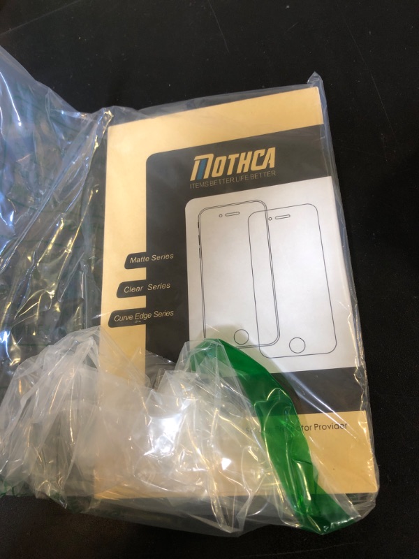 Photo 1 of Mothca Matte Glass Screen Protector for iPhone 16 Pro (6.3 inch) Anti-Glare & Anti-Fingerprint Tempered Glass Clear Film, [Easy Installation Frame] Case Friendly, Bubble Free - Smooth as Silk