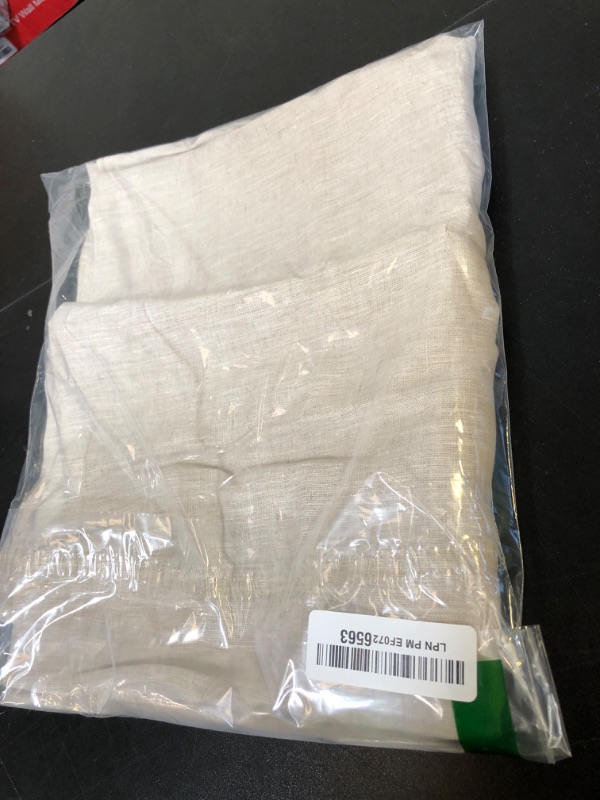 Photo 1 of Linen Body Pillow Cover 20x54inches Long Pillowcase Natural Linen Pillowcases Soft Breathable Moisture-Absorbing Linen Body Pillowcase with Pocket Closure (1 Body, Linen)
