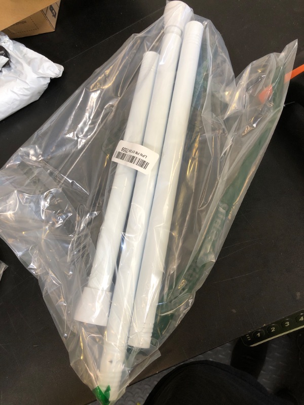 Photo 1 of AIZESI Tension Curtain Rod Spring Tension Rods for Windows 28 to 48 Inch, No Drilling, 7/8" Diameter, White Adjustable Curtain Rod, Small Shower Curtain Rod for Bathroom, Doorway, Closet, Kitchen