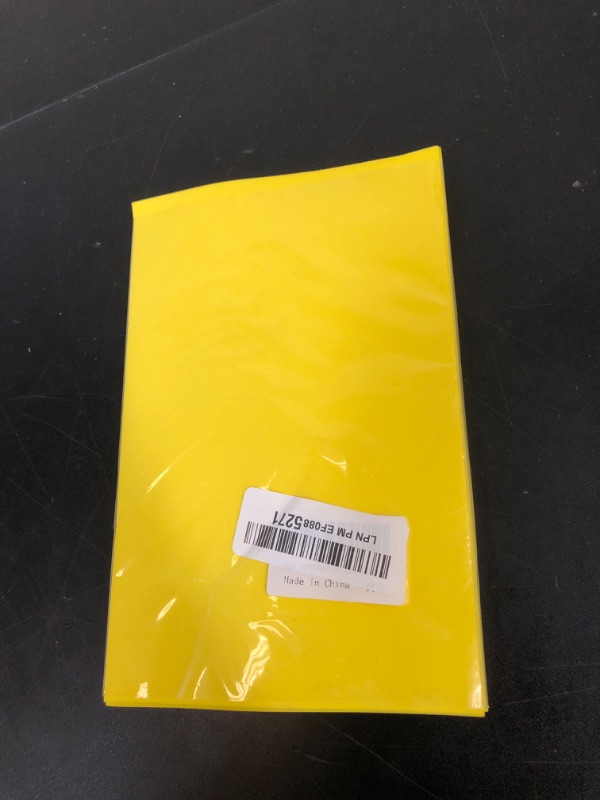 Photo 1 of Do²ping Yellow Foam Sheets Crafts, 8.5x5.5 Inch Eva Craft Foam Paper for Crafts Project Classroom Scrapbook DIY Cosplay (Yellow-10 Sheets)
